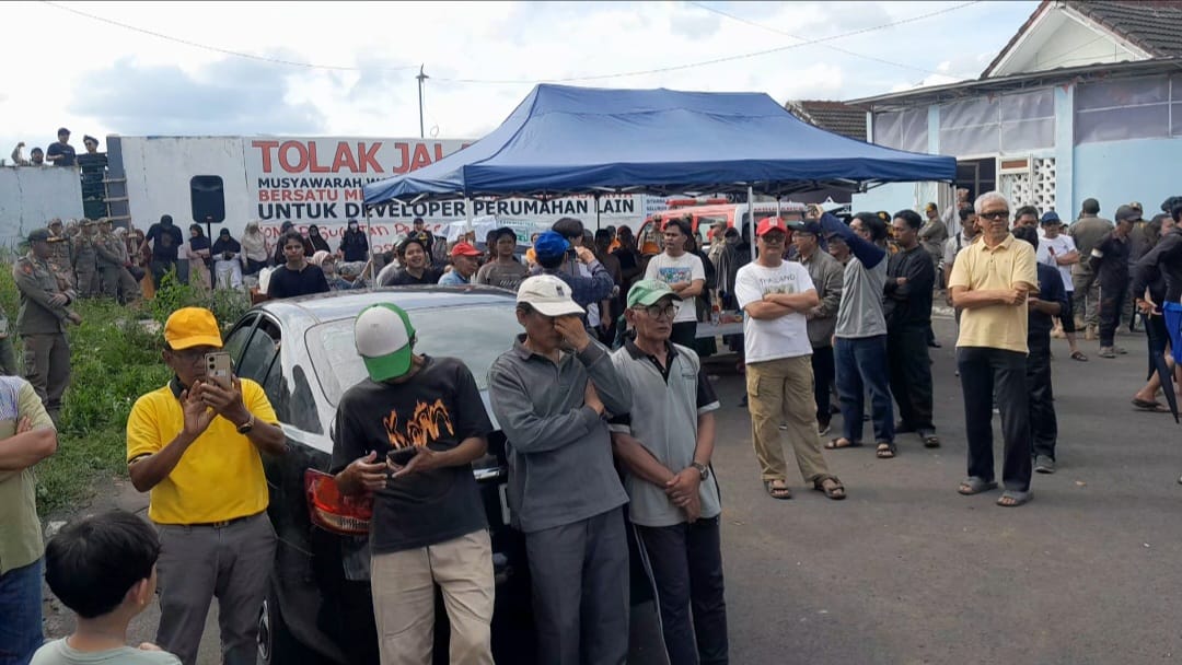 Warga Perum Griyashanta Melawan, Pemkot Malang Gagal Bongkar Tembok Jalan Tembus