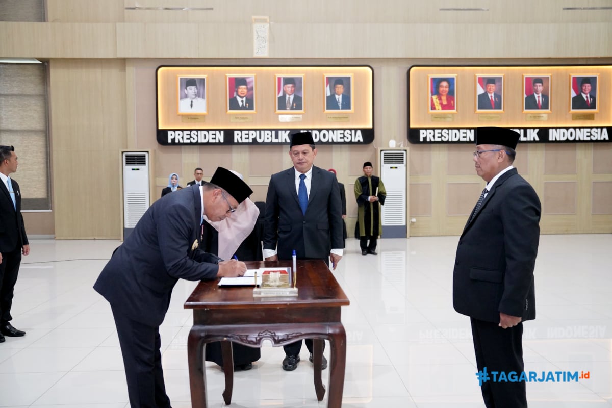Eko Suhartono Resmi Dilantik Jadi Pj Sekda Kota Batu