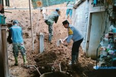Longsor Landa Tulungrejo Ngantang, Material Timbun Rumah Warga