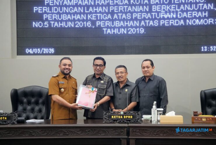 Plt Wali Kota Batu Ajukan 3 Raperda Strategis, Fokus Ketahanan Pangan hingga Tata Kelola Aset
